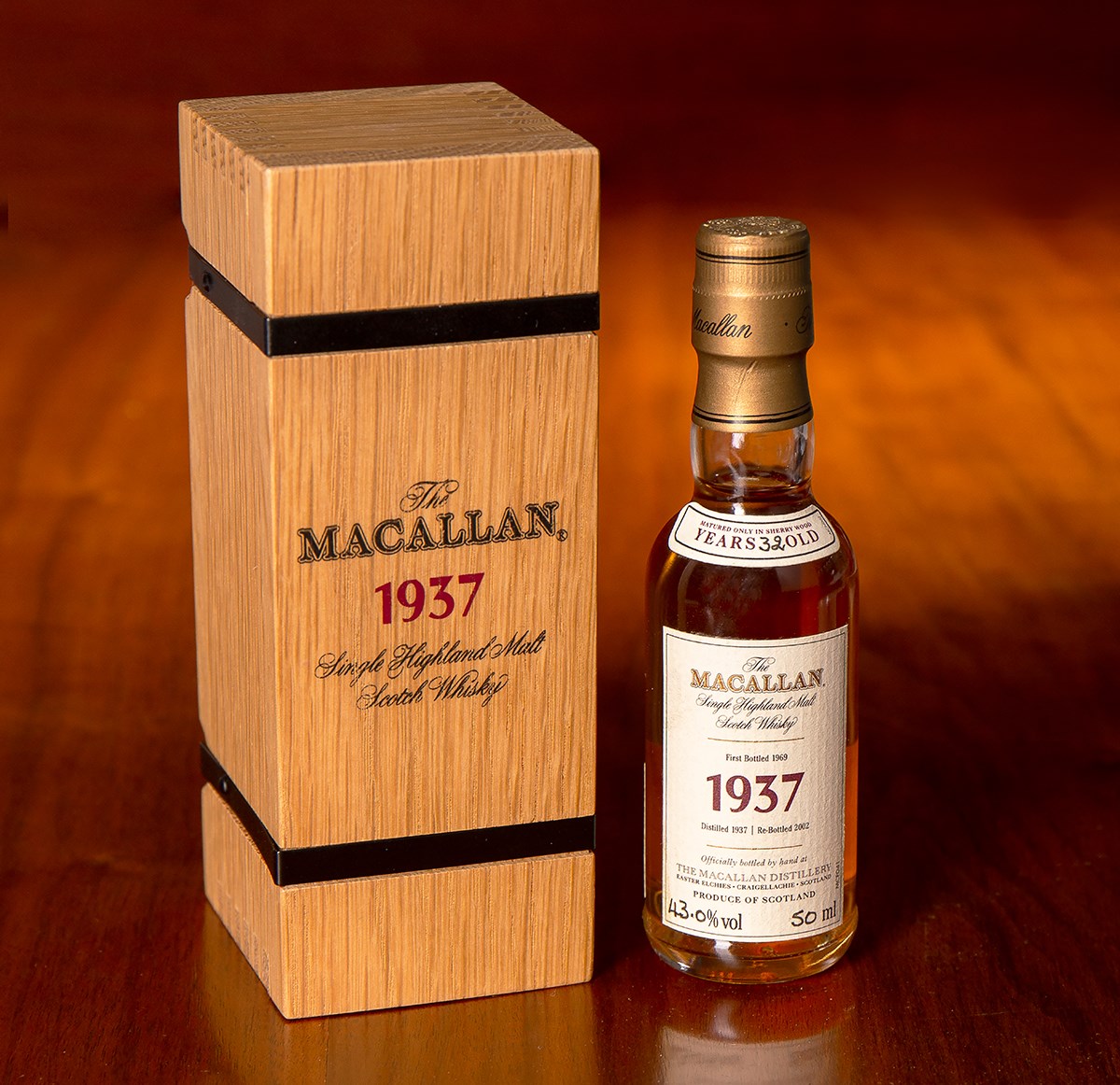 Rare Whisky Miniature Sells For 3 300 Mctear S Auctioneers