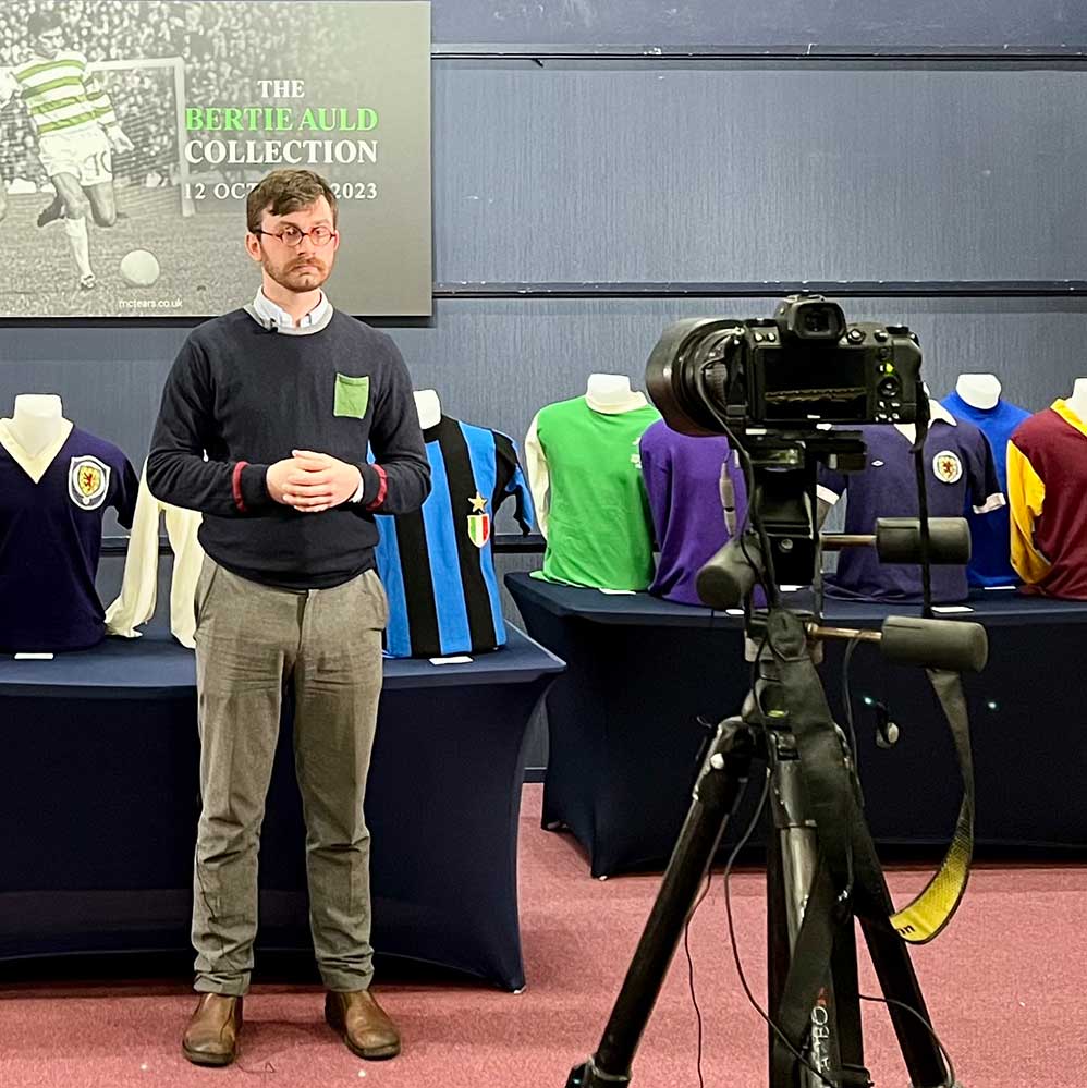 James Bruce discusses the Bertie Auld Collection