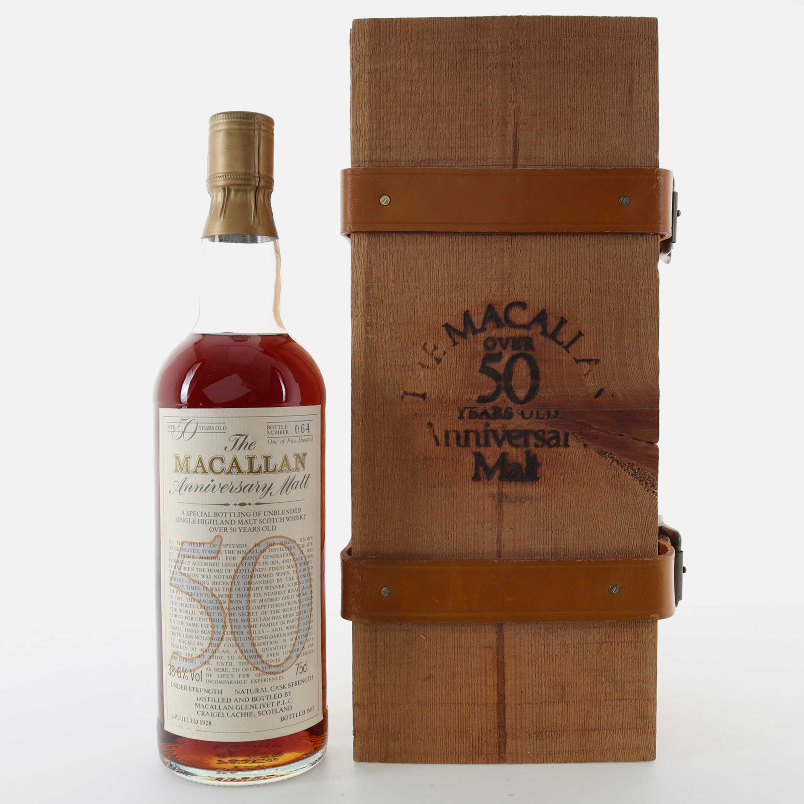 Macallan 1928 50 Year Old Anniversary Malt