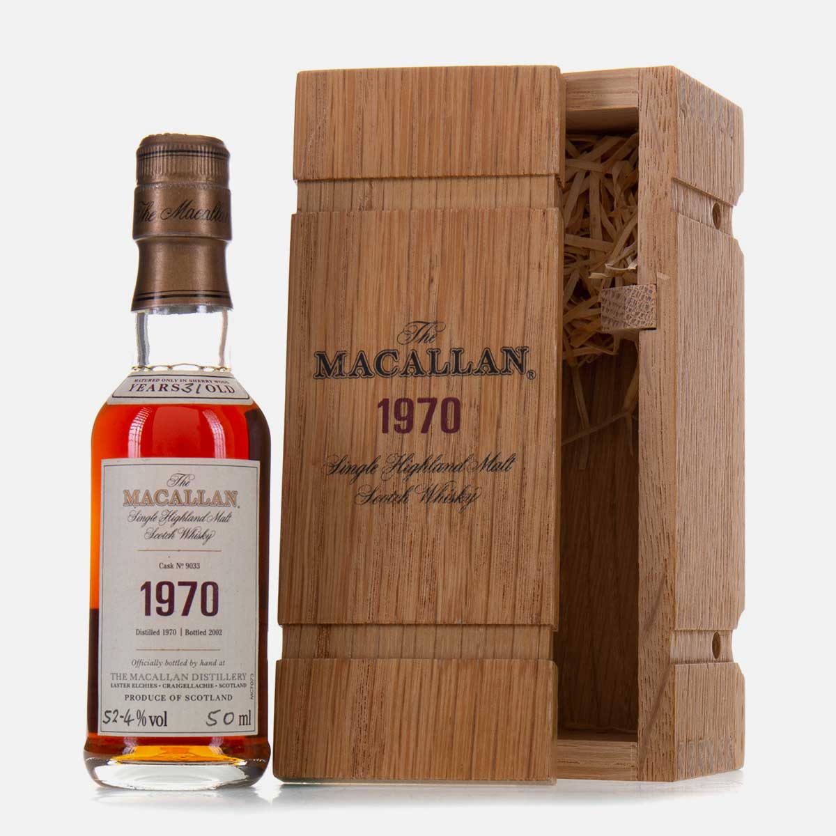 Mighty Macallan miniatures to star at whisky auction