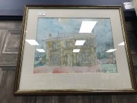Lot 421 - CONTEMPORARY SCHOOL, TOWNHOUSE watercolour on...