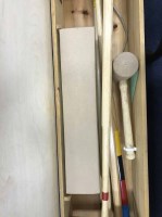 Lot 474 - CROQUET SET IN BOX