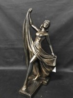 Lot 590 - PLASTER FIGURE OF RACHEL by Leonardi of London