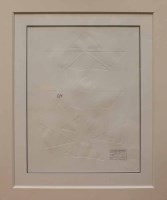 Lot 2341 - * GEORGE WYLLIE, PAPER BOAT embosed paper,...