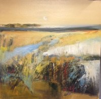 Lot 2345A - MAY BYRNE, AUTUMN MOOR oil on canvas, signed...