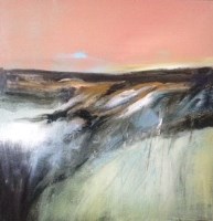 Lot 2350A - MAY BYRNE, WINTER SHORE oil on canvas, signed...