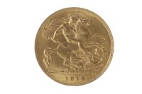 Lot 501 - GOLD HALF SOVEREIGN DATED 1914