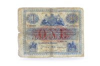 Lot 511 - THE UNION BANK OF SCOTLAND LIMITED £1 ONE...