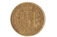 Lot 522 - GOLD SOVEREIGN DATED 1879