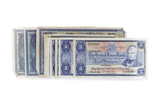 Lot 552 - COLLECTION OF VARIOUS THE BRITISH LINEN BANK...