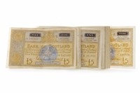 Lot 603 - COLLECTION OF BANK OF SCOTLAND £5 NOTES...