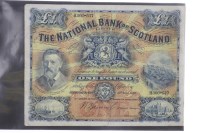 Lot 626 - THE NATIONAL BANK OF SCOTLAND £1 ONE POUND...
