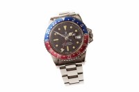 Lot 857 - GENTLEMAN'S ROLEX OYSTER PERPETUAL GMT-MASTER...