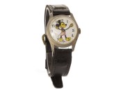 Lot 873 - TWO NOVELTY MICKEY MOUSE WRIST WATCHES one...