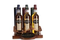 Lot 1114 - GLENGOYNE 10, 17 AND 21 YEAR OLDS IN DISPLAY...