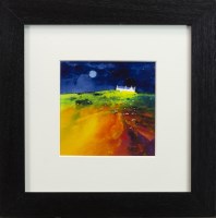 Lot 110 - MARTIN OATES, WESTER ROSS MOON watercolour on...