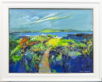 Lot 151 - SHELAGH CAMPBELL, PATH TO THE BEACH COLONSAY...