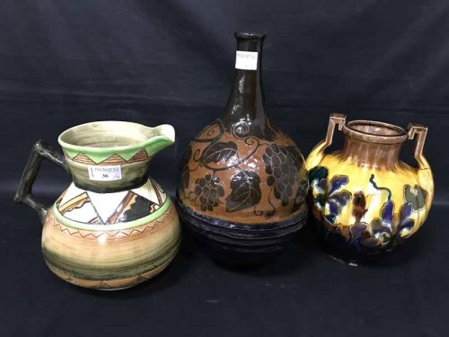 Lot 36 - MABEL LEIGH FOR SHORTER JUG along with an Old...