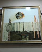 Lot 116 - DONALD LAMONT, NO 1 oil on board signed verso...