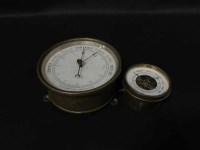 Lot 134 - TWO BAROMETERS