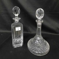 Lot 149 - WATERFORD DECANTER along with an Edinburgh...