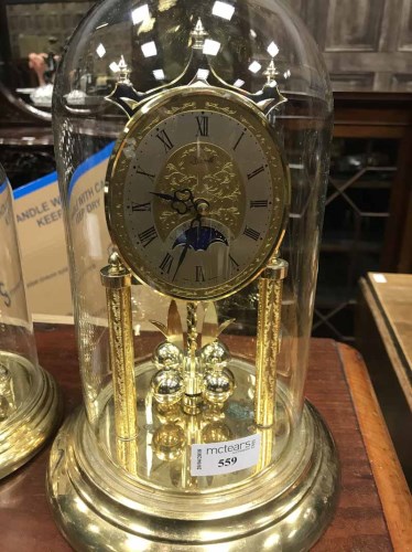 Lot 172 - TWO 365 DAY MANTEL CLOCKS and two electrical...