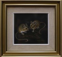 Lot 2452 - * MARGERY STEPHENSON, FIELD MICE watercolour...