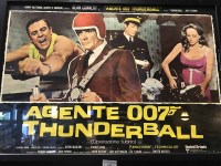 Lot 239 - JAMES BOND ITALIAN FILM POSTER for 'Thunderball'