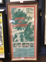 Lot 245 - ESCAPE TO VICTORY FILM POSTER 1981