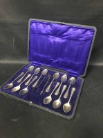 Lot 257 - LOT OF SILVER PLATED ITEMS and some cutlery