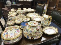 Lot 307 - COLLECTION OF HAMMERSLEY FLORAL DECORATED...