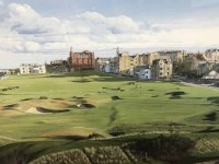 Lot 316 - GRAEME W BAXTER, VIEW FROM THE OLD COURSE...