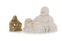 Lot 379 - TWO MID/LATE 20TH CENTURY CHINESE BUDDHA...