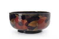 Lot 1202 - MOORCROFT 'POMEGRANATE' PATTERN BOWL of footed,...