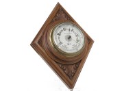 Lot 1409 - EARLY 2OTH CENTURY WALL BAROMETER BY LENNIE &...