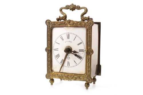 Lot 1429 - EARLY 20TH CENTURY CARRIAGE CLOCK BY GUSTAV...