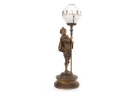 Lot 1443 - LATE 19TH CENTURY FRENCH FIGURAL MYSTERY NIGHT...