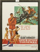 Lot 1691 - JAMES BOND 'OPERATION TONNERRE' (1965) FRENCH...