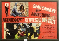 Lot 1692 - JAMES BOND 'SI VIVE SOLO DUE VOLTE' (1967)...