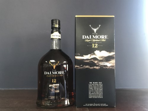 Lot 5 - DALMORE AGED 12 YEARS THE BLACK ISLE - ONE...