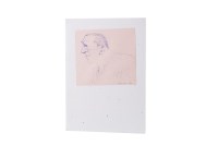 Lot 91 - * PETER HOWSON OBE, CHRISTMAS CARD pen on card...