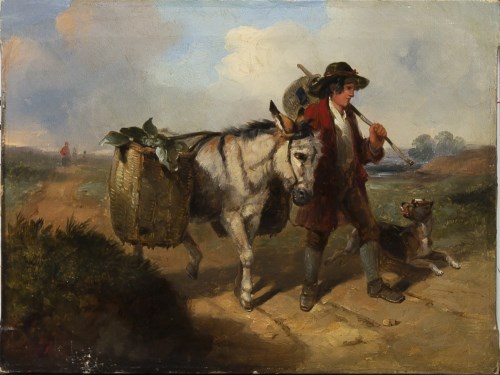 Lot 181 - SMYTH, A PAIR OF RURAL SCENES a pair of oils...