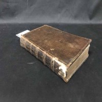 Lot 63 - THE CHRONOLOGICAL HISTORIAN,1733 by Thomas...