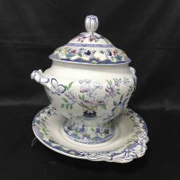Lot 184 - EARLY 20TH CENTURY MINTONS TUREEN with stand