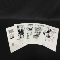 Lot 275 - ORIGINAL COMIC FOOTBALL AND POLITICS RELATED...