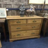 Lot 296 - MODERN CHEST OF DRAWERS