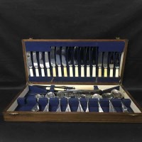 Lot 311 - SUITE OF PLATED CUTLERY