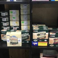 Lot 343 - MODEL VEHICLES including Corgi trams