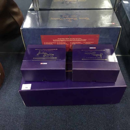Lot 351 - CORGI GOLDEN JUBILEE CARRIAGES together with...