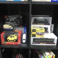 Lot 368 - MODEL VEHICLES including Locomotive and...